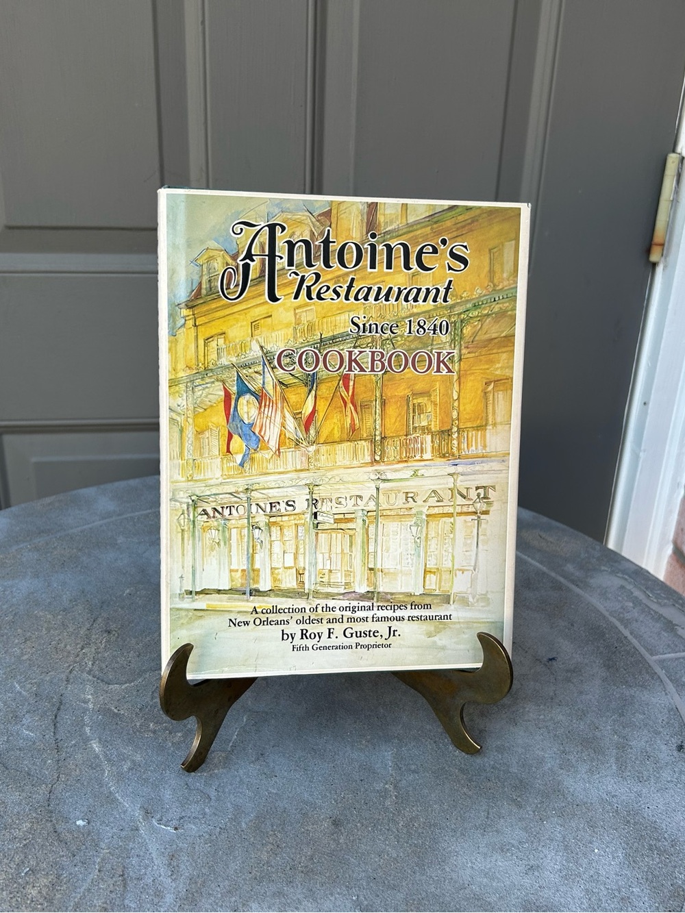 Brass Display Easel Stand - Gold Plate & Frame Holder - Picture 5 of 9